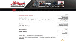 Desktop Screenshot of motorkhana-wa.com